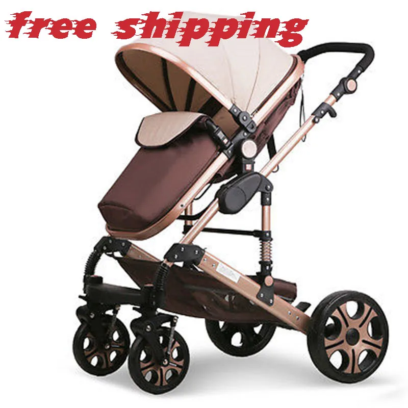 Top Quality Baby Stroller large Capacity Children Durable Baby Foldable