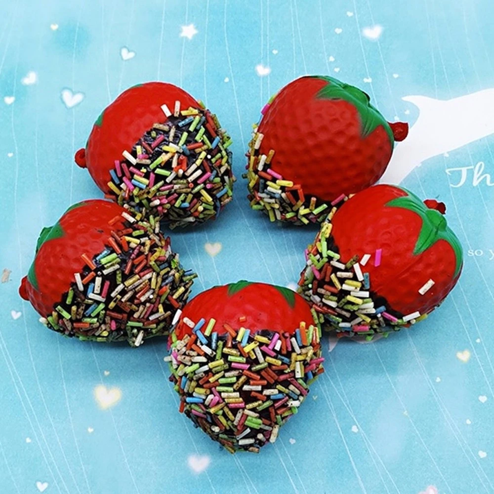 super jumbo strawberry squishy