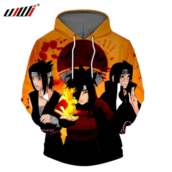 

UJWI 3d Print Naruto Characters Sweatshirt Hoodie Hip Hop Streetwear Jackets Unisex Tops Anime Hoodies New Arrival Men Cool