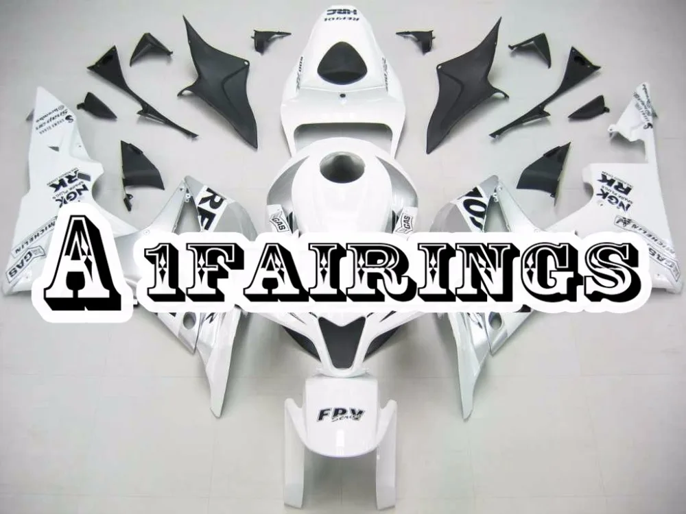 

Panels for Honda CBR600RR F5 2007 2008 ABS Plastic Injection Fairings Motorcycle Body Kits F5 07 08 White Silver Repsol Carenes