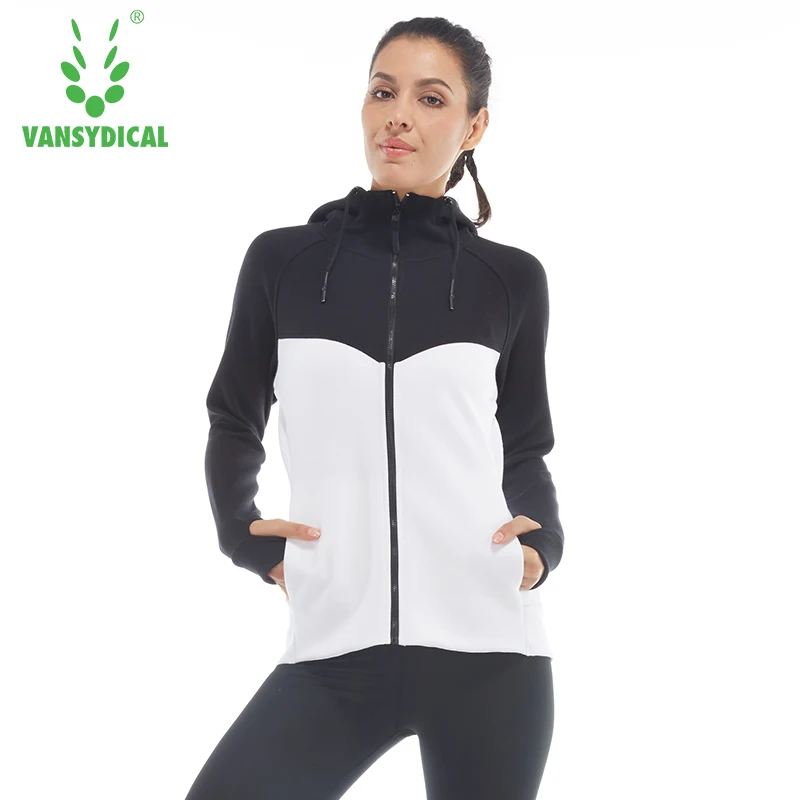 Brand Women Autumn Winter Sports Sweatshirts Zipper Running Jackets