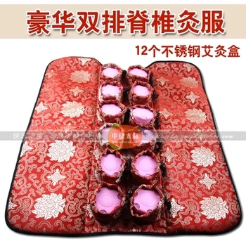 

Vertebral Double Portable Moxibustion bags Back moxa 12 pcs set free shipping