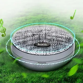 

HOCO BS7 Cloth Bag Design Wireless Bluetooth Speaker Loudspeaker Sound Box HIFI AUX Audio Music Player Support TF Card Promtoion