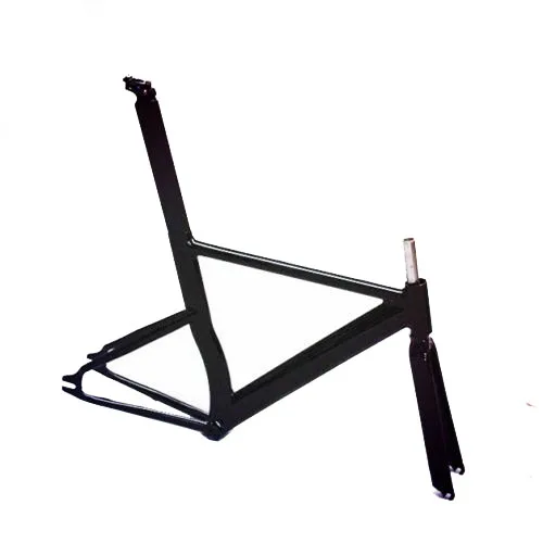 

Fixie gear frame+fork+seatpost 53cm frame Bicycle Fixie/Fixed gear frame and Fork Bike Aluminium Frameset track bike frameset