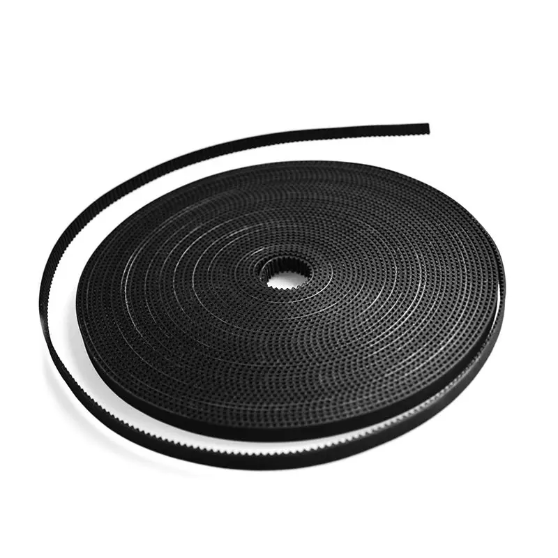 

Black White 3D Printer 2/5M 6mm 2GT Belt accessories GT2 synchronous timing belt Width 6mm For 3D Printer GT2 Pulley