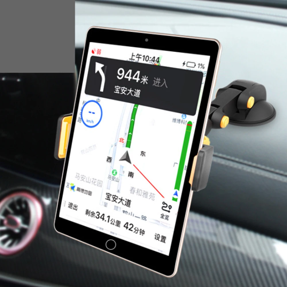 Xnyocn Tablet Phone Stand for IPAD Air Mini 1 2 3 4-11Inch Strong Suction Tablet Car Holder Stand f