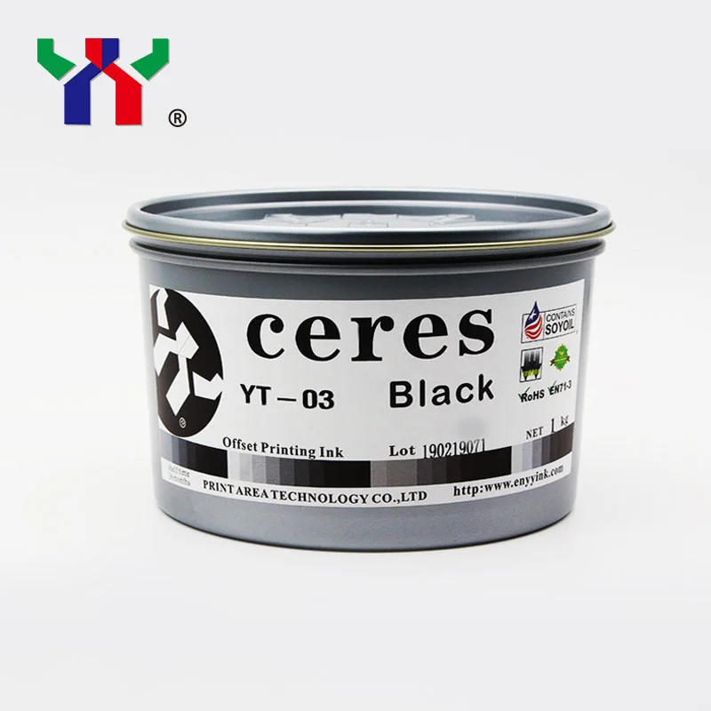 Ceres YT-03 Экологически чистая офсетная печать, CMYK, всего 4 кг