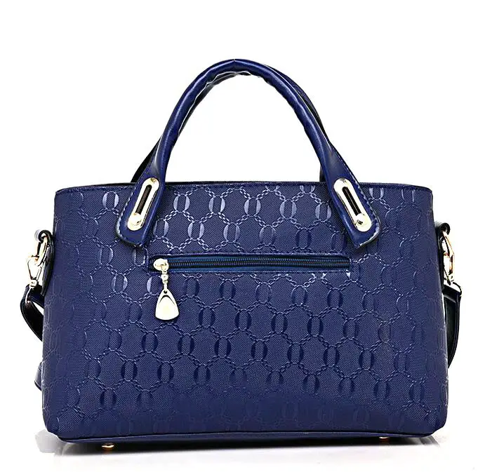 Women 4 Set Handbags Pu Leather Fashion Designer Handbag Shoulder Bag Black Vintage Female Messenger Bag Sac A Main Women 4 Set Handbags Pu Leather Fashion Designer Handbag Shoulder Bag Black Vintage Female Messenger Bag Sac A Main