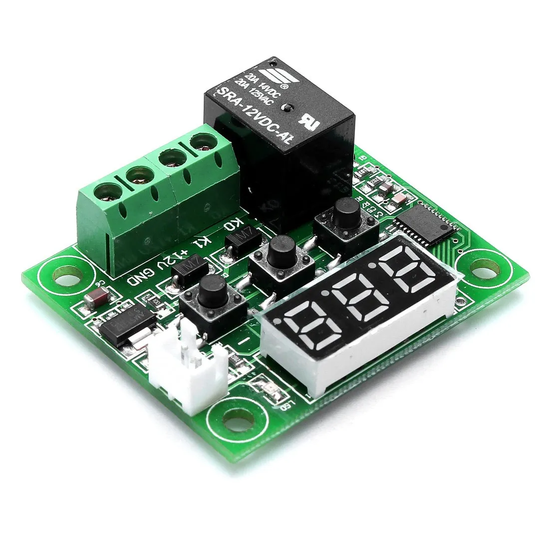 50~ 110C DC 12V Мини-термостат регулятор цифровой контроль температуры Лер для инкубатора контроль температуры переключатель пластины