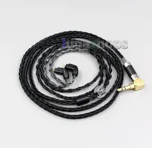 XLR Balanced 3 5mm 2 5mm 8 Cores Silver Plated Headphone Cable For L Pin BA Custom Westone W4r UM3X UM3RC JH13 JH16 LN006357