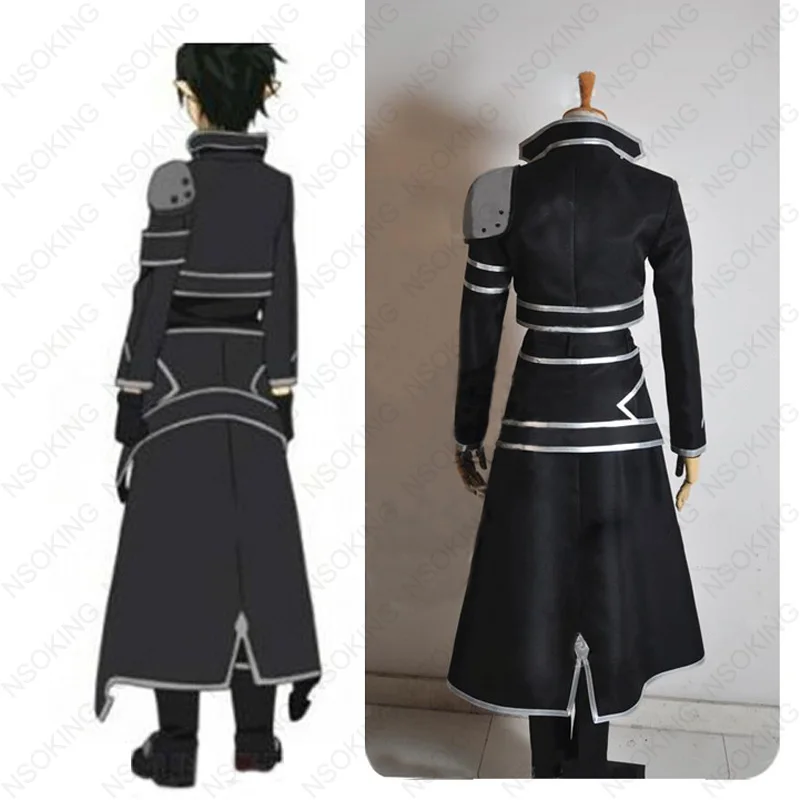 Костюм Kirigaya Kazuto из аниме Sword Art Online, костюм для косплея, костюмы на заказ