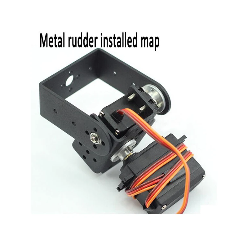 Kopen Tarot DOIT Servo Beugel Korte U Type Frame Aluminium multifunctionele Servo Beugel Schroef Servo Houder Robot MG995 Robotic Arm