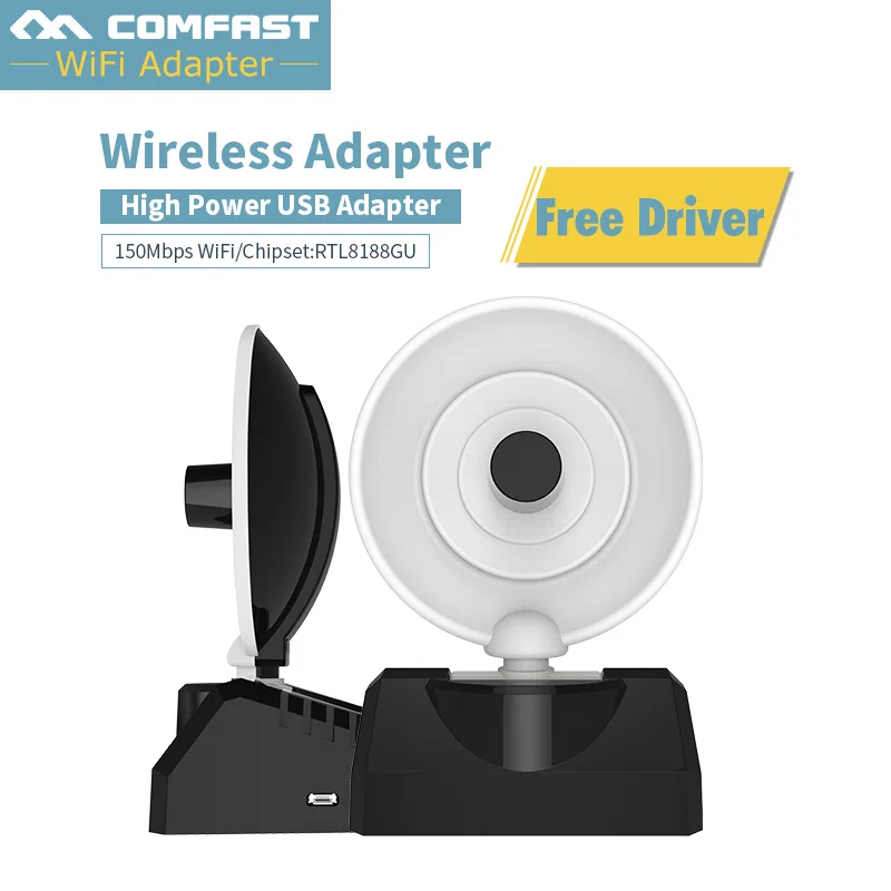 150 Мбит/с WiFi адаптеры 10dBi радар антенна Wifi усилитель 802.11n USB высокой мощности