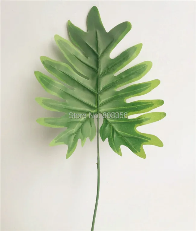 Искусственный Зеленый лист поддельные зелень листья Evergreen завод Весна шлейф для свадьбы цветочный композиция вечерние декоративные травы