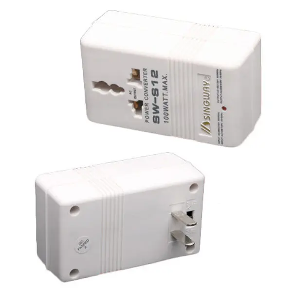 

Newest White Professional 110/120V to 220/240V Step Up/Down Dual Voltage Converter Transformer Travel Adapter Switch