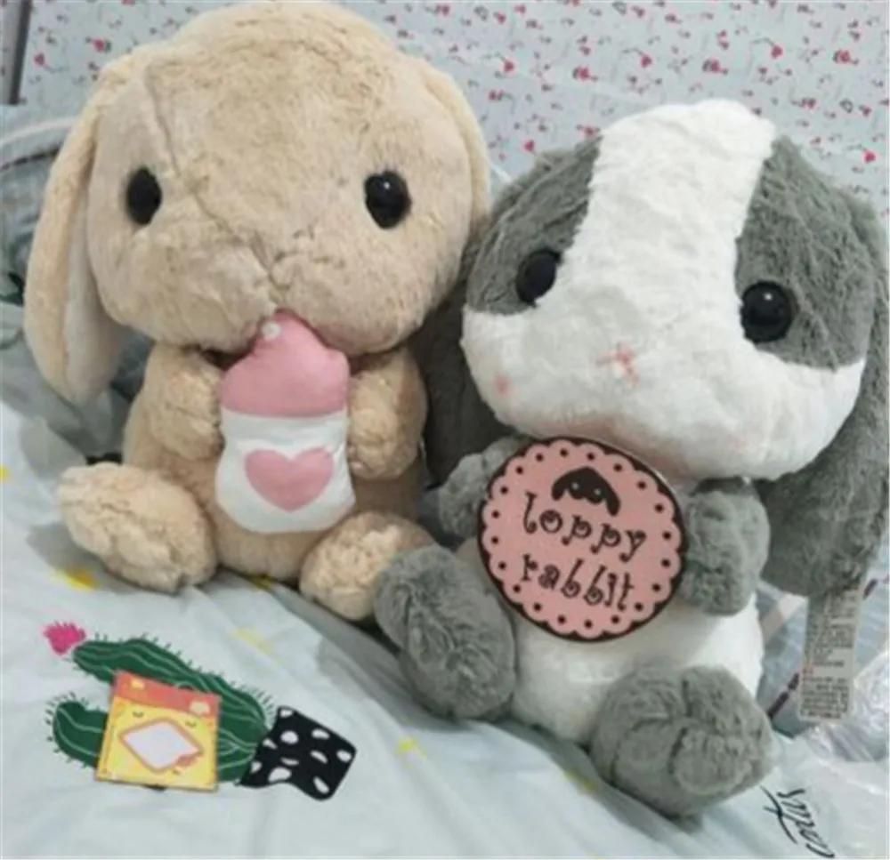 Fancytrader Lovely Plush Soft Cartoon Rabbit Toy Stuffed Giant Animal Bunny Nice Lover Gift 75cm 16
