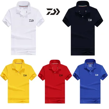 

DAIWA 2020 Speicial Fishing T Shirt Polo Fishing Clothing Short Sleeve Quick Drying Breathable Anti UV Sun Protection Clothes