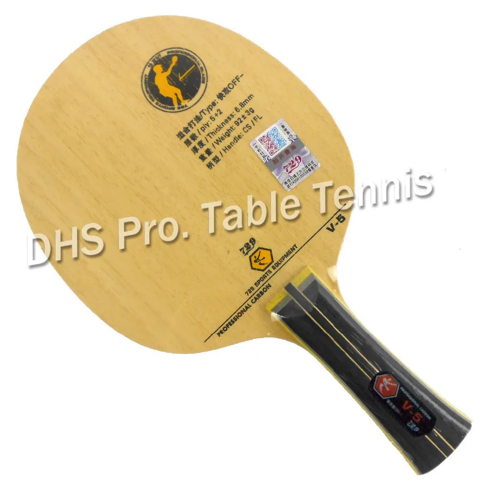 RITC 729 Дружба Φ V5 V 5 лезвие для настольного тенниса и пинг понга|pingpong blade|729 friendshipritc |