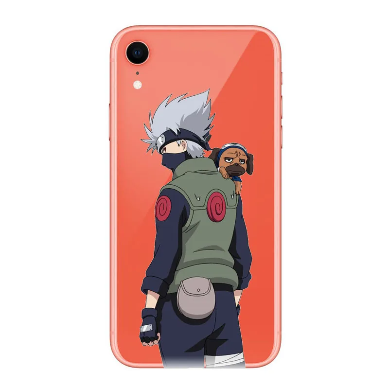 Мультфильм Наруто Uzumaki чехол для iPhone XS Max XR Manto do Quarto Hokage Мягкий силиконовый X 6S 7 8 Plus