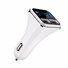 5V USB Car-Charger LED Screen Smart Auto Car Charger Adapter Charging for iPhone 7 elephone s8 Xiaomi Car Mobile Phone chargers