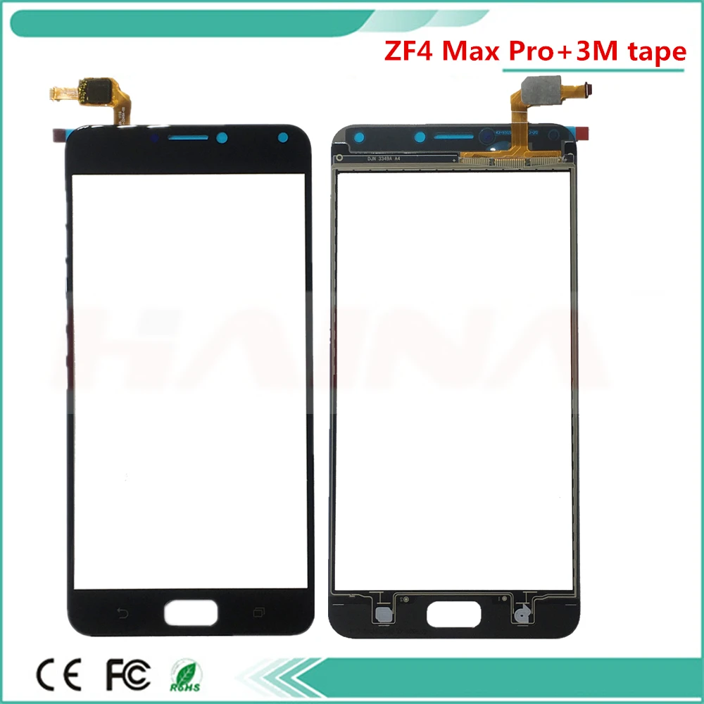 Free 3m Tape Moible Phone Touchscreen For Asus Zenfone 4 Max Pro Zf4 Max Pro Zc554kl Touch Screen Front Glass Panel Sensor Mobile Phone Touch Panel Aliexpress