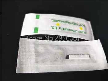 

500pcs/set Microblading for Permanent Makeup Eyebrow Manual Tattoo Pen Blade Cosmetic Embroidery Eyeliner 21Pin Beveled Needles