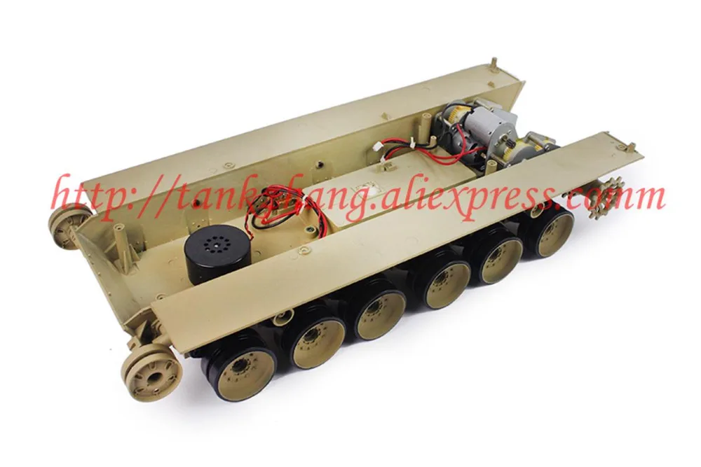 HENG LONG 3908 RC tank BRITISH CHALLENGER 2 1/16 запасные части No. 3908-030 пластиковый корпус с основными колесами