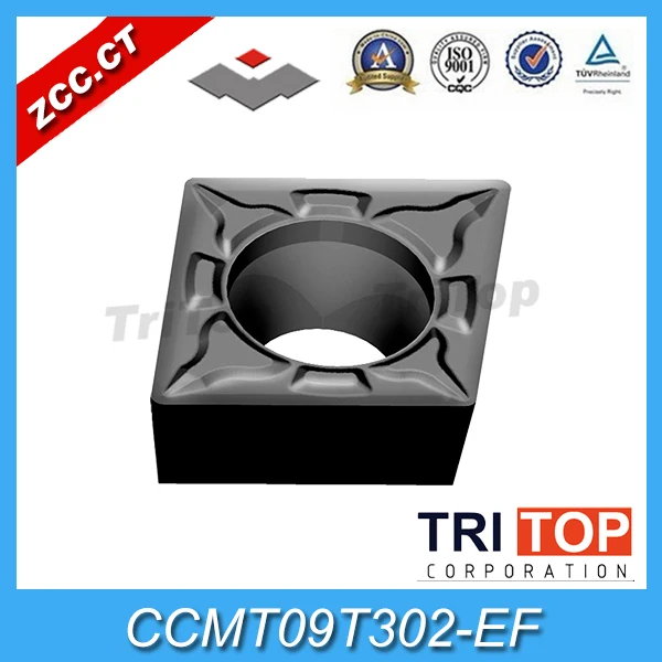 zcc.ct Cutting tools turning insert CCMT060202 EF(YBG205) (10pcs/box