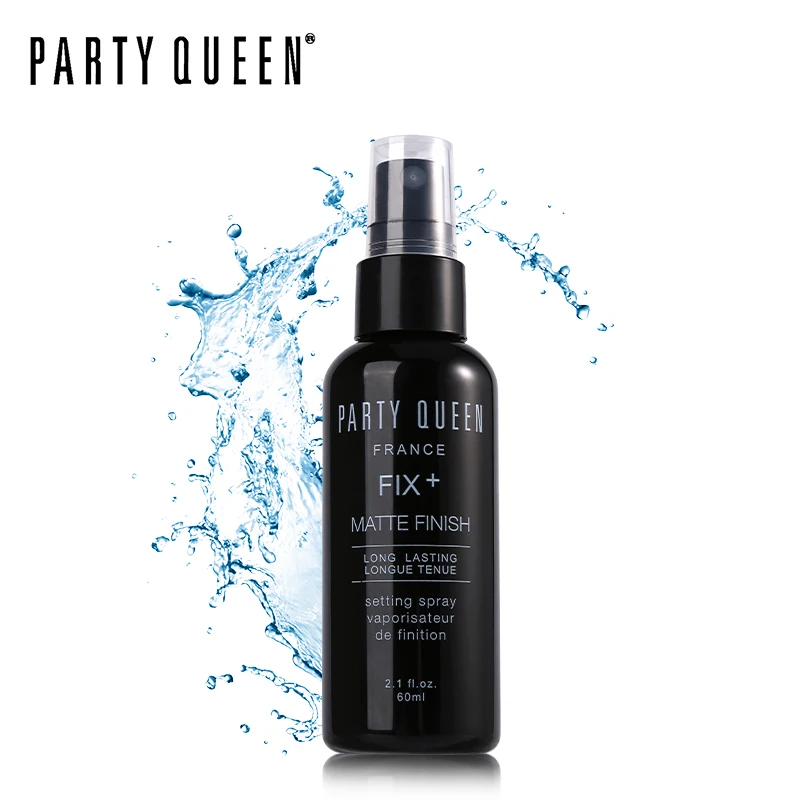 Вечерние queen Setting Spray Make Up 60 мл фиксирующая тумана основа макияж длительное матовое покрытие Быстросохнущий натуральный косметический инструмент