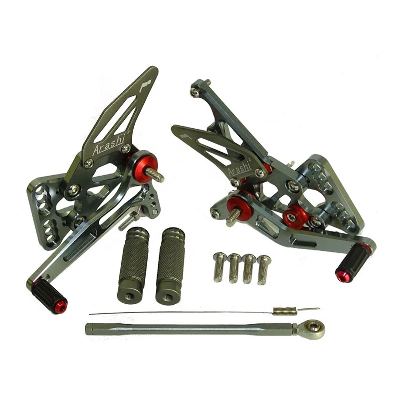 Rearsets SUZUKI GSXR1000 2005-2006 K5 (HF-4) Gray B1