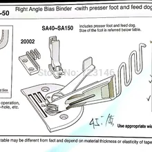 A10S 30 MM1-3/16 размер готового изделия 8,0 мм Сделано в Тайване швейная правый угол ленты для подсветки(разного размера с прижимная лапка и средства ухода за кожей стоп собаки