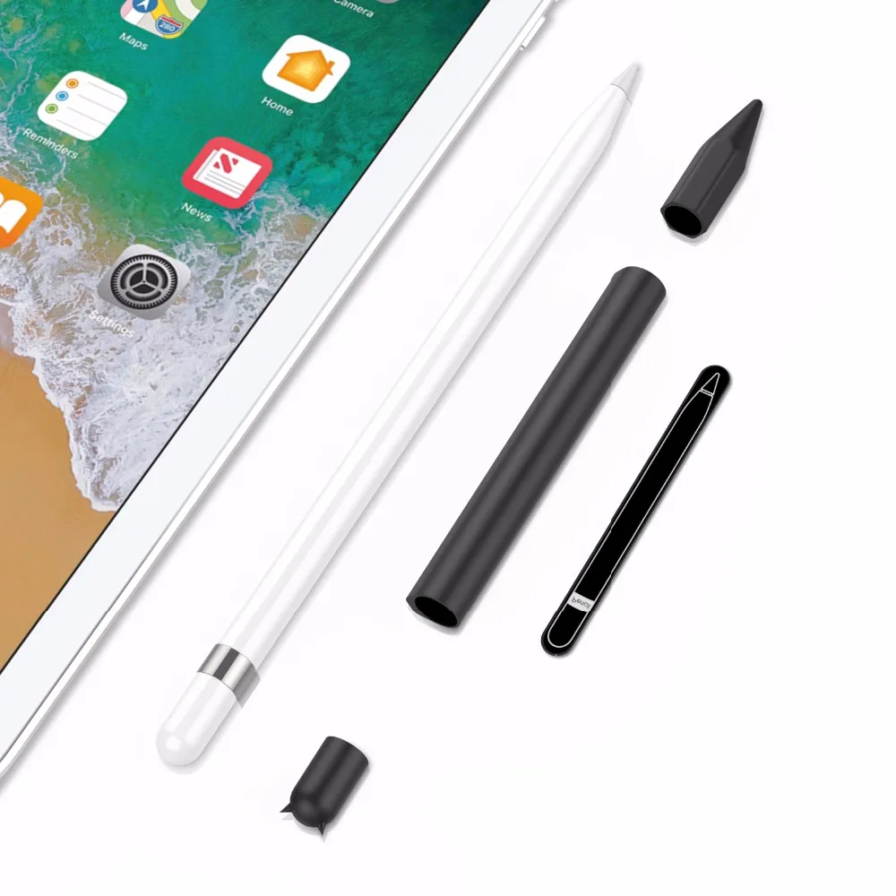 Чехол для карандаша Apple Pencil магнитный силиконовый держатель карандашей чехол с