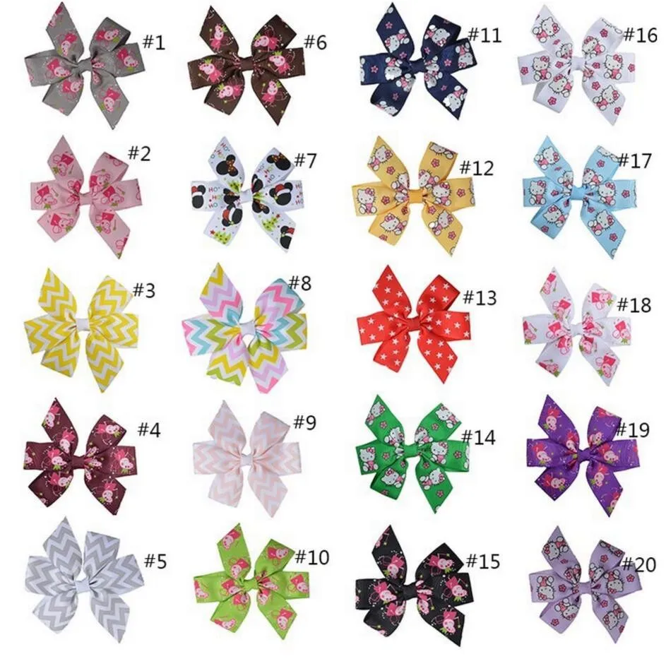 pinwheel hairbow