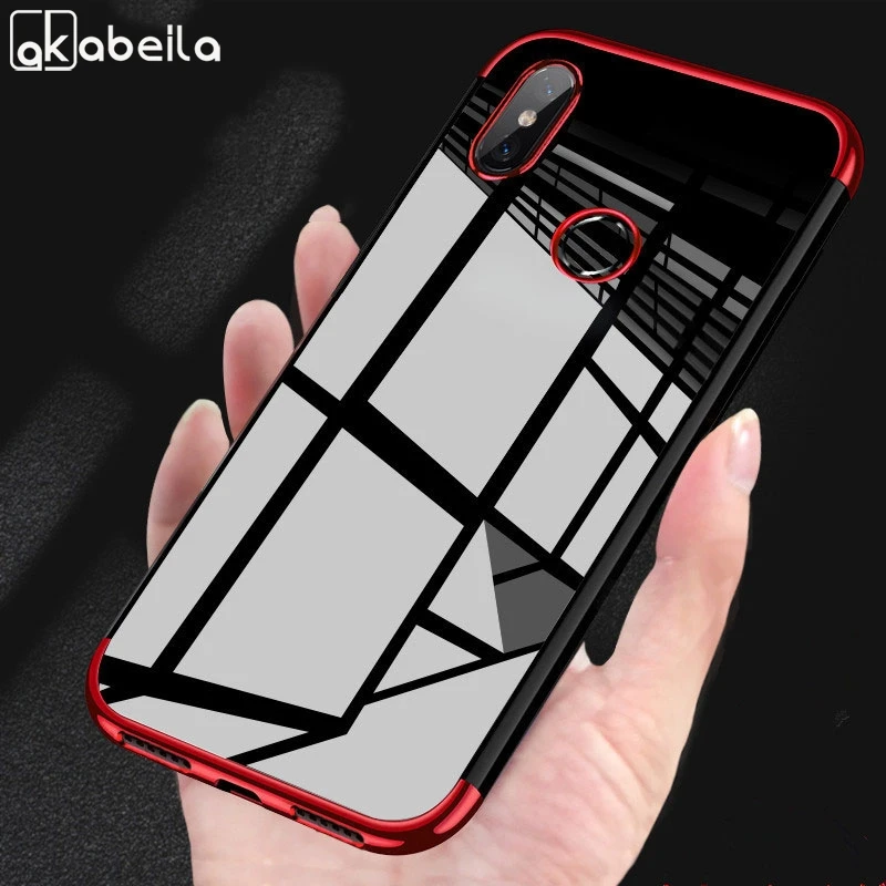 

Silicone Case For Xiaomi Mi8 Lite Mi 8 SE Pocophone F1 Mi A2 Lite Redmi Note 6 Pro 5 Plus 5A Prime 4x S2 5A 6A 4 Cover Bumper