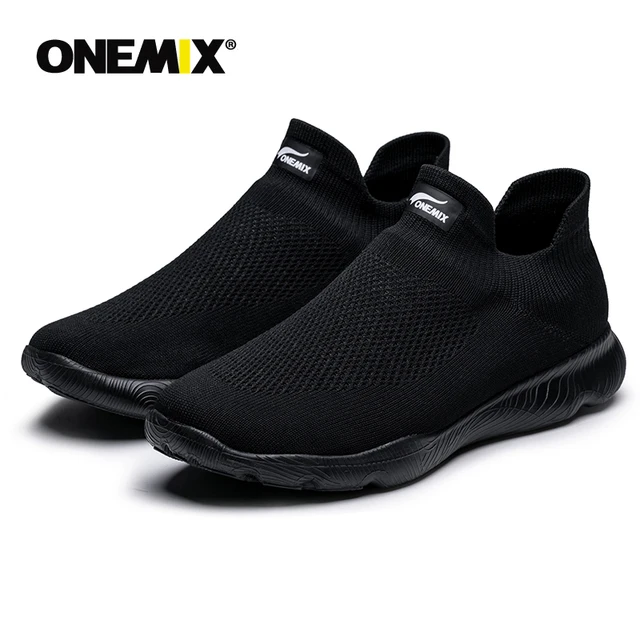 Onemix Men's Shoes Women Summer Knitting Sock Sneakers For Couple Outdoor Loafer Comfortable Mesh Sports Shoes Free Shipping