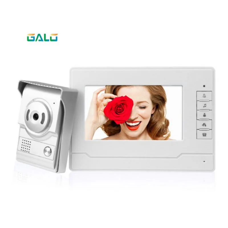 #*Cheap New 7 inch Video Doorbell Monitor Intercom With 1200TVL Outdoor Camera IP65 Door Phone Intercom System