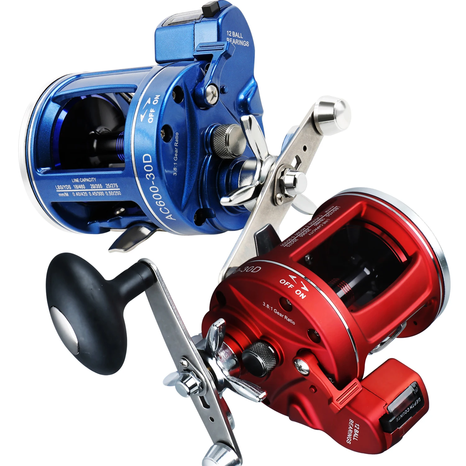 Pesca ao Corrico Carretel de Pesca de Água Sougayilang Alta Forte Salgada Pesca Isca Fundição Carretel Arraste Max 28kg Mar Mod. 1265465 7 isca fundição carretel pesca carretel arraste max 28kg