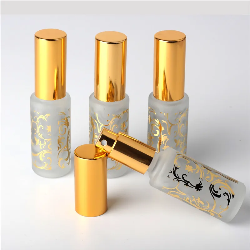 Download Aliexpress.com : Buy 1Pieces Gold 15ml Glass spray bottles ... Yellowimages Mockups
