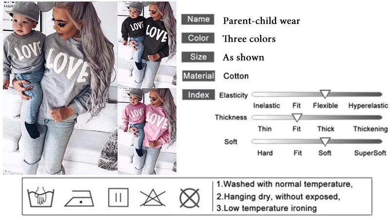 Семейный свитер футболка с надписью про любовь на осень-зиму г. Одежда для мамы и дочки одежда для семьи мама и сын