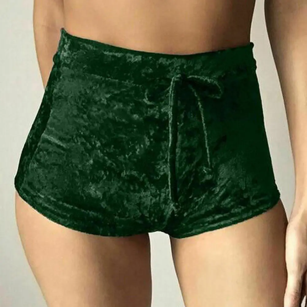 Пикантные для женщин летние спортивные шорты Высокая талия узкие короткие шорты для женские укороченные брюки больших размеров
