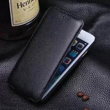 Genuine Leather Cases for iPhone 6 6S Plus Case Up and Down Flip Cover for iPhone 6 S Corium Shell Adsorb Automatically 6S Case
