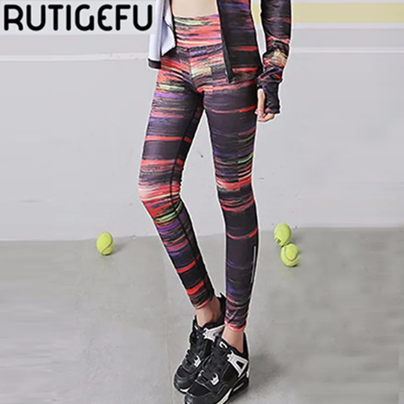 -Women-Fashion-sexy-exercise-Fitness-Leggings-Color-printing-Pencil-Trousers-Size-S-2XL-exercise-Exercise