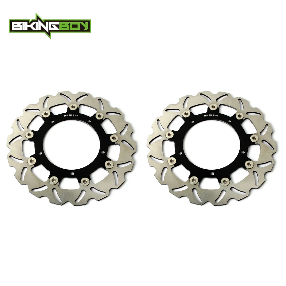 

Front Brake Discs Rotors for YAMAHA YZF R6 03 04 FZ6 600 FAZER S2 04-08 XJ6 DIVERSION 09-15 MT03 660 06-11 MT09 850 ABS 14 15 16