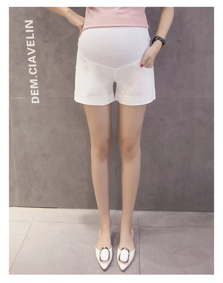 Брюки для беременных шорты летняя тонкая Брюшная универсальная высокая эластичная одежда для беременных Выходная праздничная одежда