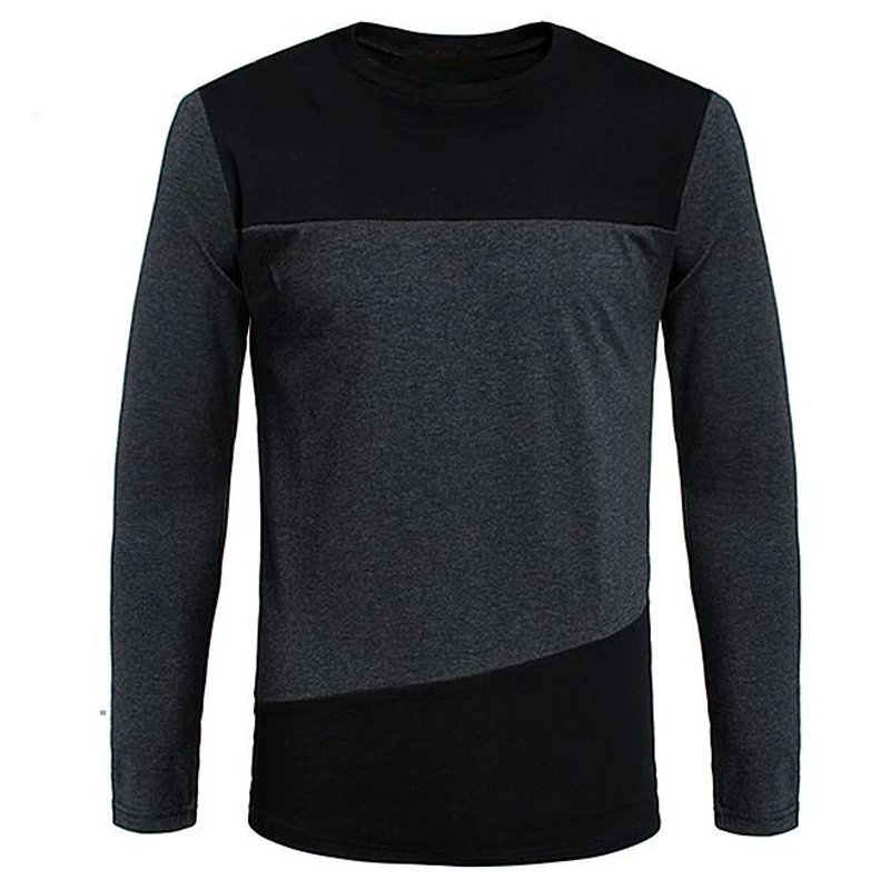 Футболка мужская повседневная дышащая с рисунком размеры до 5XL|sleeve polo shirt|long sleeve