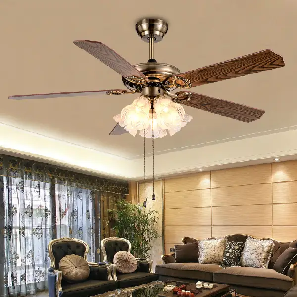 100 240v Romantic Ceiling Fan For Living Room Dinning Room