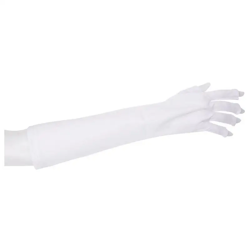 Пара ногтей УФ гель анти-ультрафиолетовая защита Открытый toed перчатка Красота Косметика