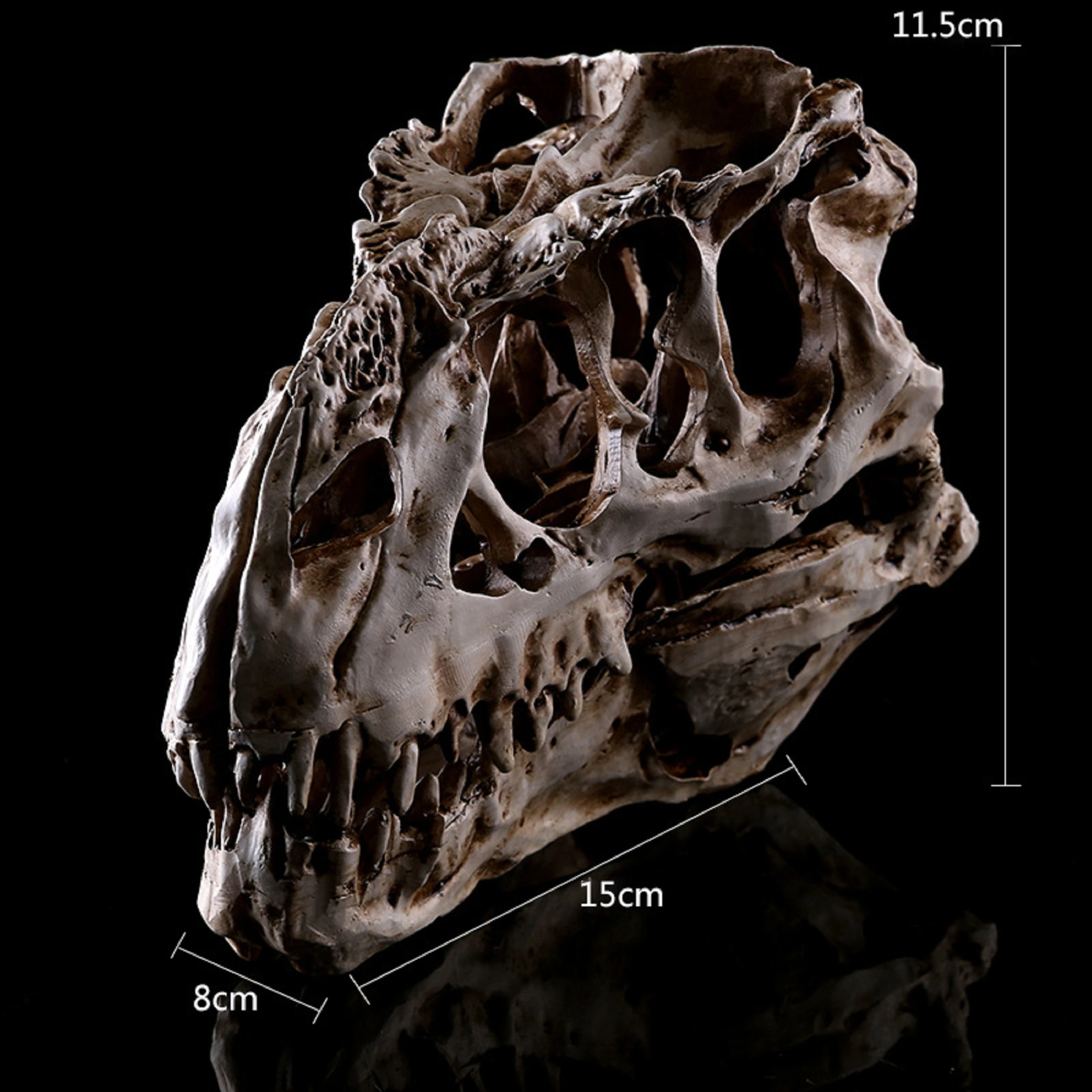 Редкий каучуковый КРОК T Rex тираннозавр с черепом от 3DKitbash|Статуэтки и миниатюры| |