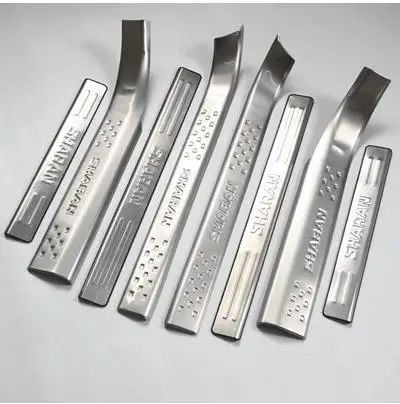 For Sharan 2012 - 2018 Door Sill Guards stainless steel Slipper plate Cover Trim | Автомобили и мотоциклы