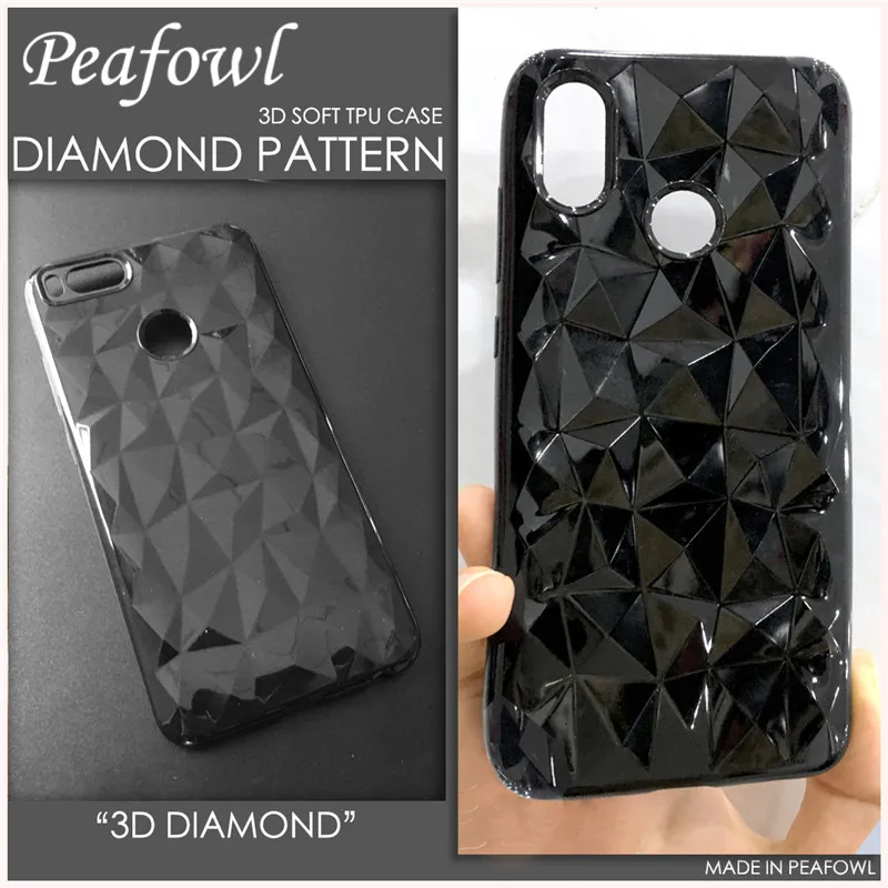 

Slim 3D Diamond Case For Xiaomi Mi 8 SE Explorer Max 3 Poco F1 A2 Lite Soft TPU Clear Silicone Cover For Redmi Note 6 6A Pro Y2
